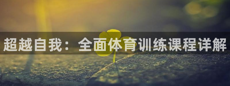 欧亿2娱乐登录：超越自我：全面体育训
